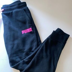 Excellent used condition puma sweats for girls 10-12